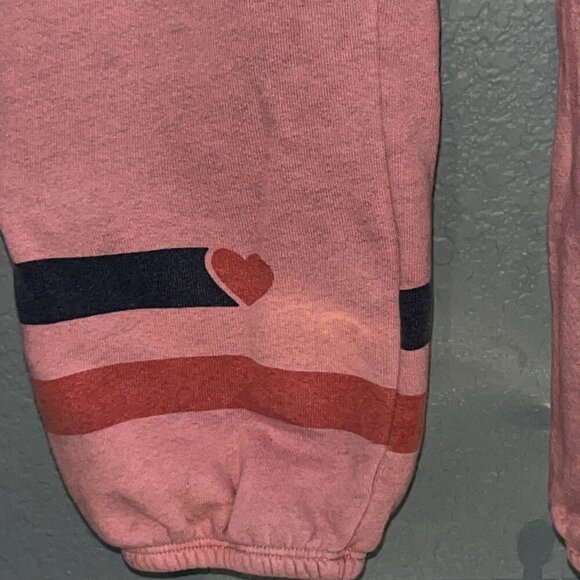 ANTHROPOLOGIE SUNDRY "Merci" SWEATSUIT CROPPED SWEATSHIRT & SWEATPANTS Sizes 1/0 - Picture 7 of 16